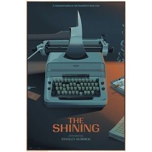 The Shining [Typewriter] by LAURENT DURIEUX -Signed #/425 RARE Art Poster Mondo